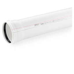 RAUPIANO PLUS Abflussrohr DN 110, Baulänge 1000 mm