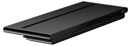 Keuco Passion Koll.2 Duschablage Alu 274x100mm,Glasab. magnet.,schwarz m.
