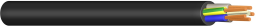 Gummischlauchleitung  3 × 1,5 mm² schwarz | H05RR-F 3G1,5 GML-J |50 m