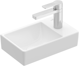 V&B Passion Kollektion 1 Handwaschbecken Be. li, 36x22 cm, Weiß Alpin