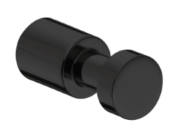EMCO – Passion Haken 35 × 14,5 mm, schwarz