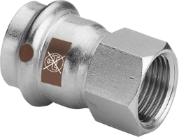 Viega Übergangsstück mit SC Temponox 1712 in 28mmxRp3/4 Stahl nichtrostend