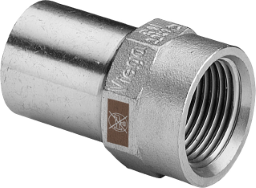Viega Einsteckstück Temponox 1712.1 in 18mmxRp1/2 Stahl nichtrostend