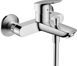 Hansgrohe Logis Badewannenarmatur mit Wanneneinlauf | chrom