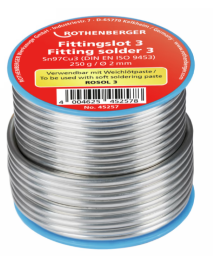 FITTINGSLOT 3, 2MM, 250G, SPULE