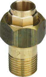 Rohrverschraubung 94341G konischdichtend in 28mm x R1 Rotguss