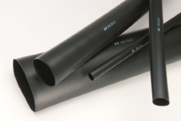 Schrumpfschlauch mittelwandig mit Kleber d 75 - 23 mm, 1m-Stange