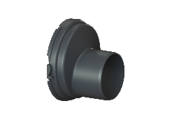 KESSEL-Spitzende DN 100, mit Dichtung