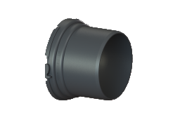 KESSEL-Spitzende DN 150, mit Dichtung