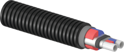 Uponor Ecoflex VIP Thermo Twin 2X40X3,7/140