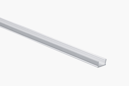 LED-Aufbauprofil 2m Aluminium eloxiert, BxH 17.5x8.6mm