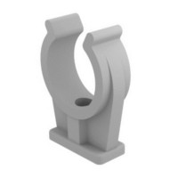 PP-Rohrclipse einfach M6 12 mm