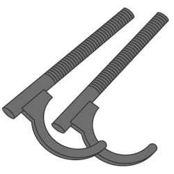 KM616 KELOX Dübelhaken 60mm