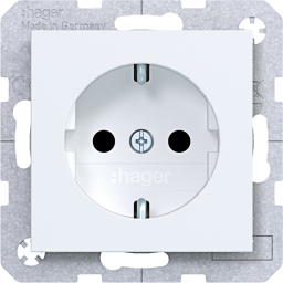 Std. SCHUKO erh. BS SK Ax/Cx liweiß matt