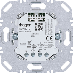 Schalt-Einsatz UP 1f 10 A f. A.x/C.x