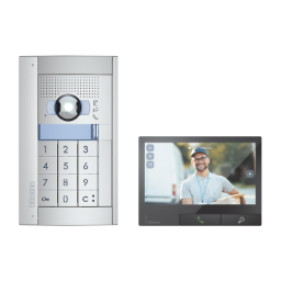 BTICINO FLEX'ONE Video-Türsprechanlagen-Set SFERA Codelock + CLASSE 300X Dark