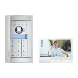 BTicino FLEX'ONE Video-Türsprechanlagen-Set SFERA Codelock mit CLASSE 300X Light