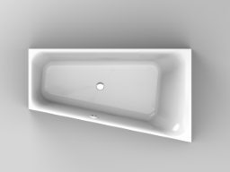 Ferotehna Passion freist. TRAPEZ Wanne RECHTS 1650x950x620 cm