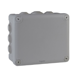Mureva BOX, Abzweigdose, 10 Tüllen d25+2 xd32, 175x150x80mm