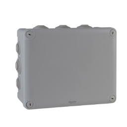 Mureva BOX, Abzweigdose, 4 Tüllen d25+8x d32, 225x175x100mm