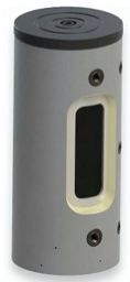Wärmepumpen-Pufferspeicher 200 l ohne Flansch, silber