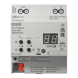 KNX-DALI-2-Gateway Colour 1fach 4 TE Secure JUNG