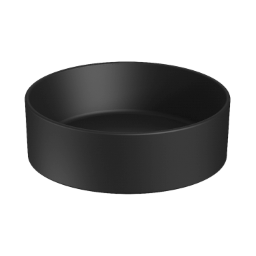 Idea 1.0 Aufsatzbecken d 40cm Schwarz Matt