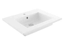Bocchi Passion Waschtisch 60cm Hahn-und ÜL-Loch, weiß GL