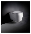 Dravit WC-Set ME by Starck | Tiefspüler mit Softclose WC-Sitz | Abgang waggrecht | 490709-1