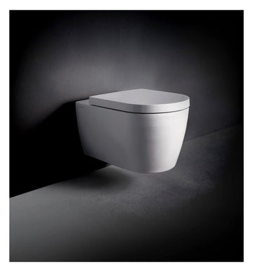Dravit WC-Set ME by Starck | Tiefspüler mit Softclose WC-Sitz | Abgang waggrecht | 490709