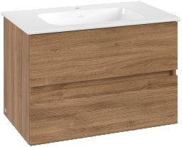 V&B Passion Koll. 1 Waschplatz-Set 800 x 532 x 470 mm, 2 Auszüge,Oak Kan.