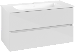 VILLEROY & BOCH – Passion Kollektion 1 Waschplatz-Set mit 2 Auszügen, Weiß – 1 Stück
