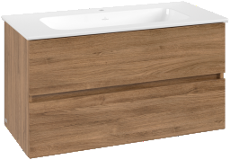 V&B Passion Koll. 1 Waschplatz-Set 1000 x 532 x 470 mm, 2 Auszüge,Oak Kan.