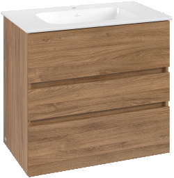 VILLEROY & BOCH – Passion Koll. 1 Waschplatz-Set 800 × 712 × 470 mm, 3 Auszüge, Oak Kan.