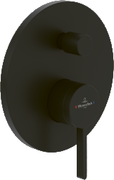 V&B Passion Koll. 2 Wannenarmatur 170x170x46mm Matt Black