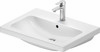 DU D-Code 2.0 WT 650x480mm, m.HLB 1 Hahnloch ,m.ÜL, weiß