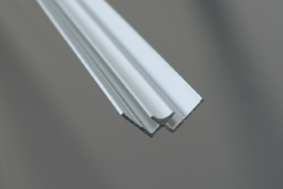 ROTH WERKE – Passion Zubehör Inneneckenprofil silber, 2550 mm – 1 Stück