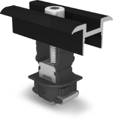Mittelklemme 25-40 mm | Schwarz eloxiert | K2 SYSTEMS
