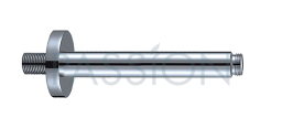 Regenwerk Passion Deckenarm 165 mm, Rund, Messingrosette