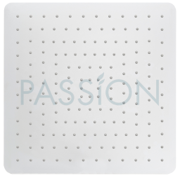 Regenwerk Passion Kopfbrause Edelstahl,Softedge, 400 x 400 mm