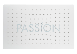 Regenwerk Passion Kopfbrause Edelstahl, eckig, 400 x 250 mm