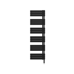 Zehnder Passion Koll. 3 Design Heizk. 163,7x7,9x55 cm Black Matt,links, elek.