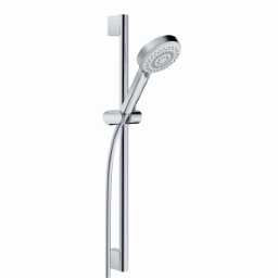 Una 1.0 Brausestangenset 60cm Handbrause 3-fach,Brauseschl.160cm,Chrom
