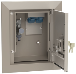KEMPER TRESOR Unterputz mit FROSTI 2x 16A 230V