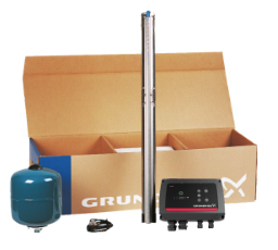 GRUNDFOS Unterwasserpumpe SQE 5-70 Paket Konstantdruckregelung CU302