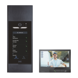 BTICINO Flex'ONE Video-Türsprechanlagen-Set LINEA 5000 Black + CLASSE 300X Dark