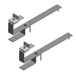 Dachhaken 4 mm 1 Paar, für  155/255
