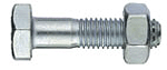 Sechskantschraube mit Mutter M16 × 40 mm verzinkt KELLNER&KUNZ