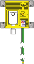 MHS – UNIBOX Waschmaschine Kelit Kelox Rohr für Kelit Kelox – 1 Stück