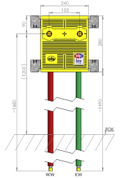 MHS – Duschbox für Rehau Rautitan Rohr – 1 Stück